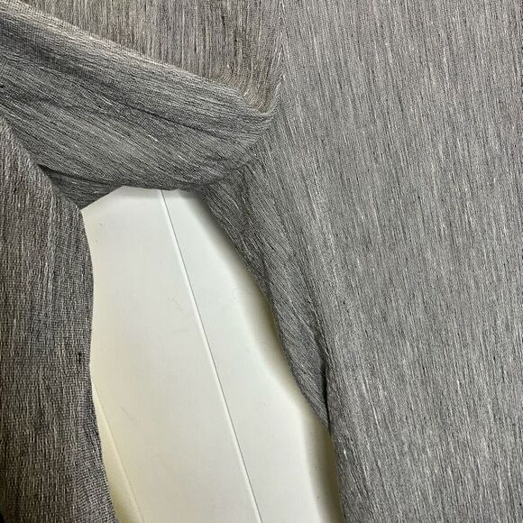 Nic & Zoe Women’s Size 6 Linen Blend Grey Casual Pull on Pants - Picture 3 of 9